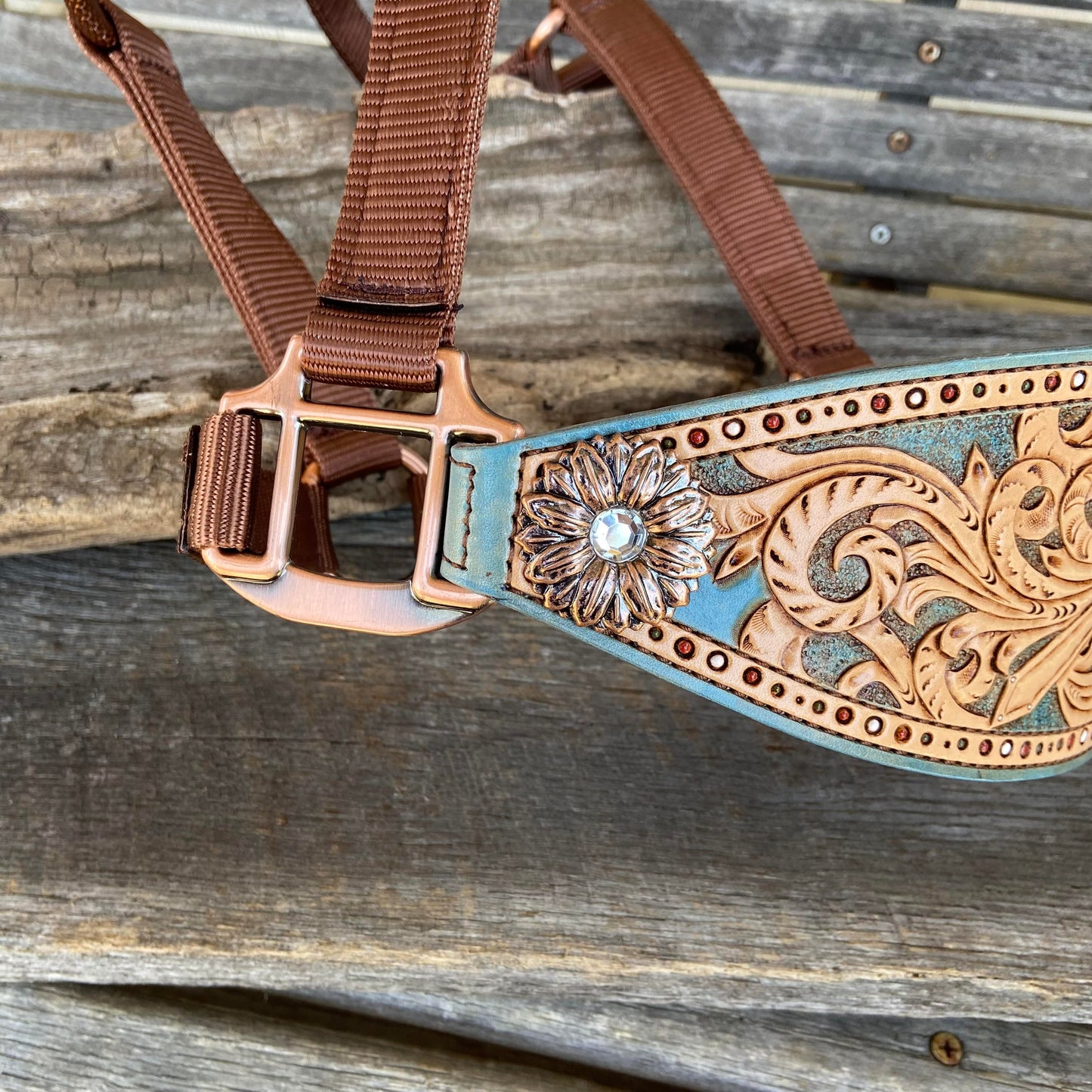 Vintage Bronc Halter Cross