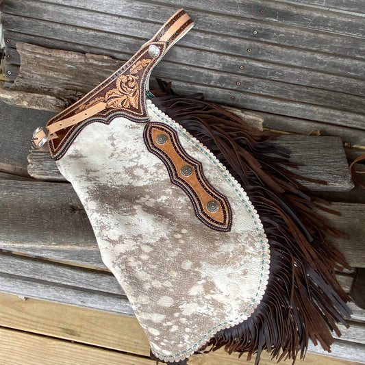 Vintage Cowhide Chinks