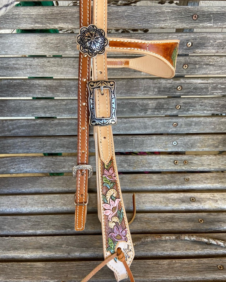 Vintage Flower Headstall