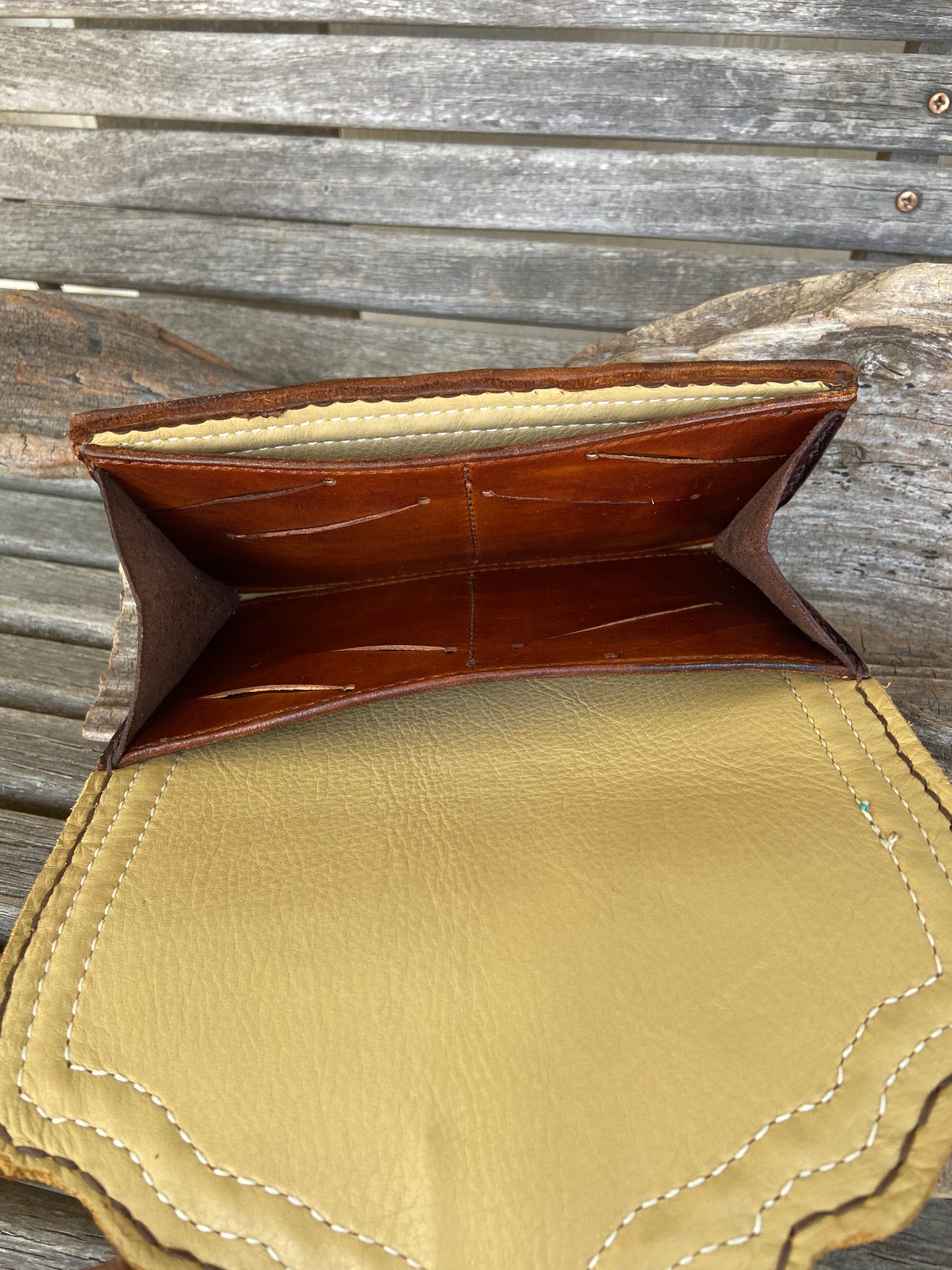 Sunflower cowgirl clutch