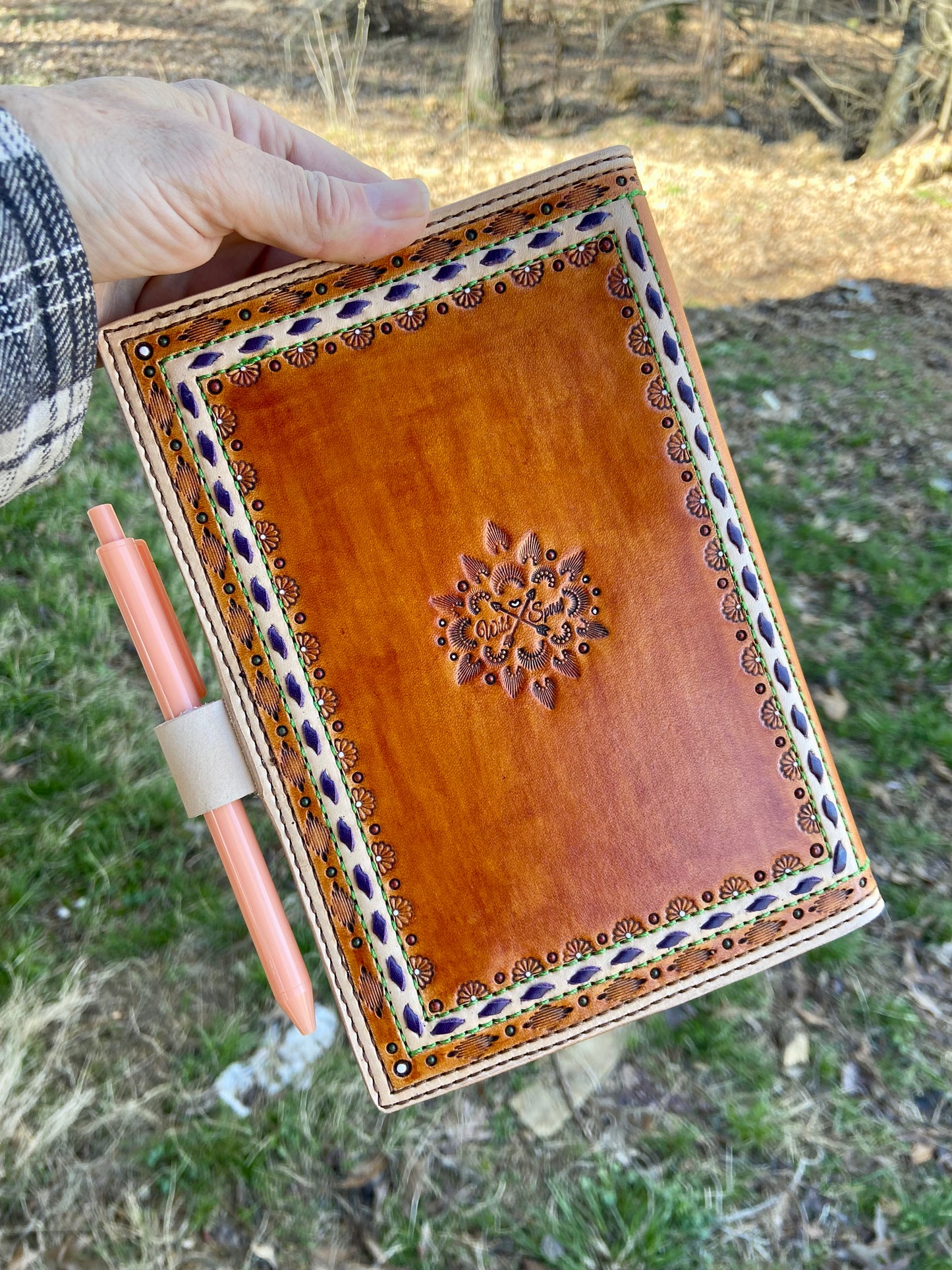 Sunflower journal cover