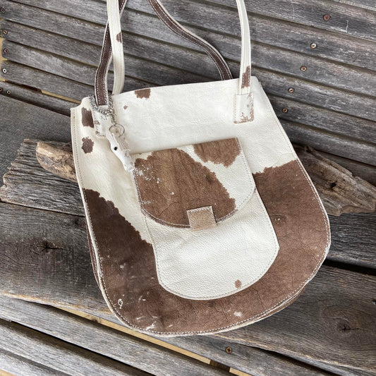Vintage Cowhide Tote